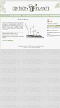 Mobile Screenshot of editionplante.com
